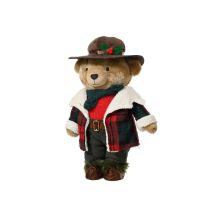 Decoris Orso Rosso - Decorazione Natalizia - 20x25x45cm