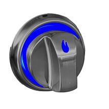 Allgrill Metallguss Drehknöpfe Mit Led-beleuchtung Und Farbwechsler Für Chef Gasgrills (50-) 3er Set / 3 Stück / Art.nr. 50-3