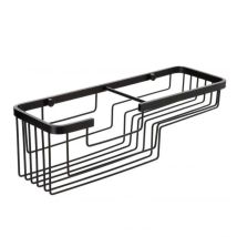 Accessoire De Salle De Bain Tatay Rectangular Aluminium Résistant À La Rouille 37x12x11.3 Cm