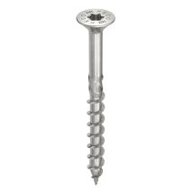 Heco Schrauben - Heco-topix-plus-schraube - Ø5x45mm - Senkkopf Mit Frästaschen - Teilgewinde - T20 - Packung Mit 200 Stück - 61752