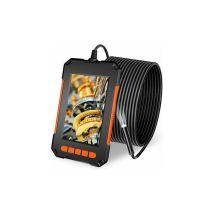 Cámara Endoscópica , Cámara De Inspección De Tuberías, Endoscopio Industrial Impermeable Hd 1080p, Pantalla Lcd De 4,3 Pulgadas, Cámara Tipo Serpiente