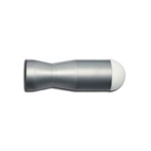 Civic - Parachoques De Pared De Diseño Industrie Ø 25 X 80 Mm - Plata - 88902531