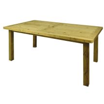 Arkadia Gartentisch aus imprägniertem Holz – 6 Plätze – 150x90cm – Gartenmöbel für Terrasse und Garten