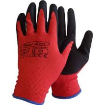 Handschuh Polyester/nylon Nitril Beschichtet Kardinal Größe 10