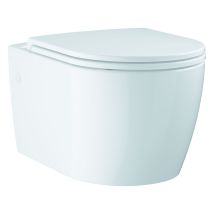 Grohe Wand-tiefspül-wc Set Bau Keramik, Spülrandlos, Soft Close, Quick Release, Alpinweiß, 103860sh00