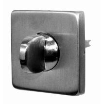 Maxoutil - Par De Rosetas Cuadradas De Acero Inoxidable 304 53 X 53 Mm - Llave De Wc - 654
