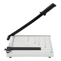 Cortadora de Papel Profesional – 47 cm – Corta hasta 10 hojas – Ideal para oficina – Incluye bloqueo de seguridad