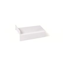 Camar - Placa Cubresoporte 806 Modelo Logo Acabados Níquel Y Blanco Mano Izquierda Acabado Níquel Satinad