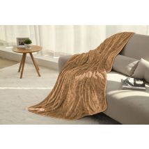 Groundlevel - Fleece Electric Blanket Throw - Natural