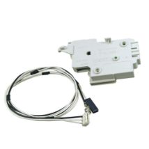 Whirlpool – Sicurezza porta lavatrice originale – Larghezza 7,8 cm, Altezza 4,2 cm, Profondità 13 cm