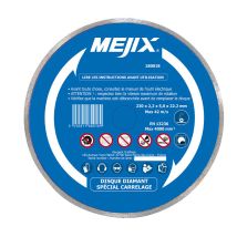 Disco Diamantato Mejix 180018 - 230 Mm Br 25,4/22,2 Mm