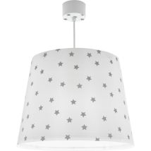 Lampadario sospensione Star Light Bianco – 33 x 65 cm – Polipropilene – E27 – 1x60 W – LÚZETE