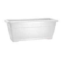 Fioriera Rettangolare Da Terra Grande Vaso Piante Esterno Interno Ducale Ide L - Formato: 80 Cm - Colore: Bianco