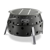 Petromax Atago Black Edition 4-in-1 Grill, Ofen, Herd Und Feuerschale Ø 34 Cm Atago-black