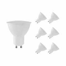 Orion91 - Confezione Da 6 Lampadine Led Gu10 Faretto 6w Equi.50w 540lm 6000k Raydan Home