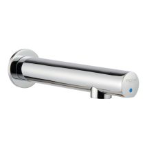 Rubinetto Elettronico Serie One A Fotocellula Per Pareti In Cartongesso Con Alimentazione A Batteria Idral 02582 Cromato - Ottone
