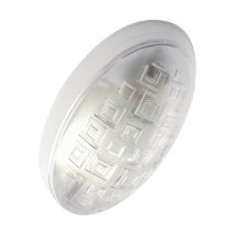 Lámpara de techo E27 blanca – 15W – Plástico – IP20 – Fluorescente/LED