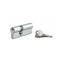 Cilindro De Cerradura Niquelado Con Llave Dentada Ecopro - 30 X 50 - Variado - Thirard - 00007286