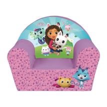Poltrona Club Per Bambini Gabby E La Casa Magica Fun House L.52 X P.33 X H.42 Cm - Origine Francia