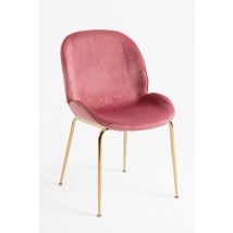 Cadeaux Miguel - Sillas Comedor - Silla Bille Golden Terciopelo - Rosa