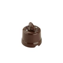 Invertitore Rotativo In Porcellana Colore Marrone 9007/inv/ma Fai