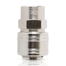 Dapetz Â Euro Air Line Fitting Quick Release Push Fit For Compressor Air Hose 1/4" Bsp Female Thread