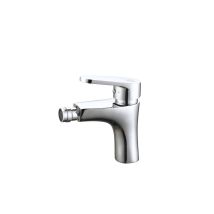 Grifo monomando de bidet Bidasoa – Acabado en metal – Dimensiones: 18,5 x 7 x 25,5 cm – Certificado CE