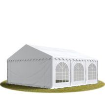 5x6 Mtendone Per Feste Premium Pvc Bianco 100% Impermeabile Gazebo Da Giardino Tendone Da Esterno Tenda Party