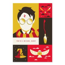 Harry Potter Poster 100. Jahrestag – 61 x 91,5 cm – 150 g/m² Glanzpapier