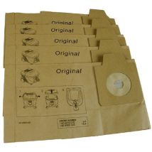Ersatzteil - 10er Pack Staubsaugerbeutel - Nilfisk Electrolux, Siplec, Volta