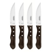 Juego De Cuchillos Jumbo 4 Piezas Polywood Castaño