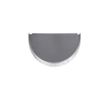 Talón de zinc para canalones 25 mm – Accesorio de drenaje – Alta calidad y durabilidad