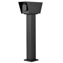 Columna de zócalo Connect L2A – 3500W – IP44 – Acero inoxidable – 220-240V – Accesorios de iluminación exterior