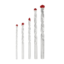 Mediawave Store - Set De 5 Puntas Helicoidales Universales Para Taladro De 4 A 10mm
