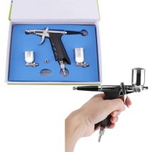 Vtizikl Kit Aérographe Multi-usage Pour Ensemble De Pulvérisateur De Peinture Avec Pistolet À Peinture Pour Pistolet À Peinture
