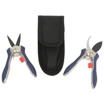 Spear & Jackson Cesoie Con Custodia Set Di 2 Grigio/nero, 15 X 4.8 X 2 Cm, 56516