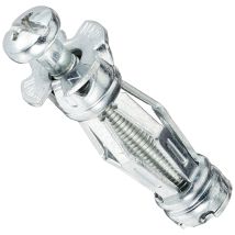 Pro-pack - 100 Tasselli In Metallo Con Espansione Ã ̃ 5 X 36 Mm Con Vite M5 Molly - M16100pb-xj