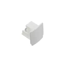 Nordic Aluminium Xts41-3 Tappo Terminale Bianco Tappo Terminale Per Guida A 3 Luci
