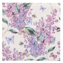 Tovaglioli Usa E Getta Papstar Lilac Dream 33 X 33 Cm 20 Pezzi