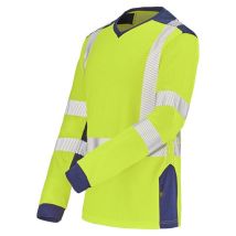 Cepovett Camiseta Alta Visibilidad Flúor Amarillo Seguridad