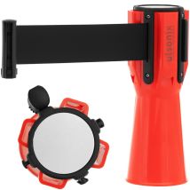 Ulsonix – Bobina con cinta de barrera para cono – 3 m – Nailon, Plástico – 23,2 cm