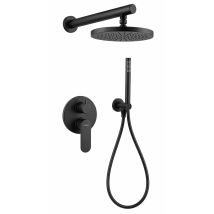 Ensemble Complet De Douche Encastrable Noir Mat Paini Nove 09yo433tcd Noir Mat