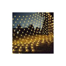 Guirlande Lumineuses Filet, 192 Led Filet Lumineux 3m X 2m 8 Modes Énergie Étanche, Dimmable Pour Chambre Noël Mariage Soirée Maison Jardin, Blanc 