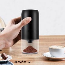 Coffee Grinder, Usb Rechargeable Electric Coffee Grinder With Ceramic Cone Grinder, Adjustable Coarseness, Espresso Coffee Grinder, Portable 