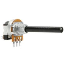 Potentiometer 220K mit Schalter – 71089881 – 20mm Drehpotentiometer – Maximaler Widerstand 4,7 MΩ – Minimaler Widerstand 100 Ω – Temperaturbereich -10