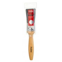 Prodec – Craftsman Paint Brush – 1.5 Inch – Pure Black Bristle with SRT – Natural Wood Handle – Stainless Steel Ferrule