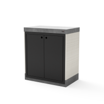 Module Stand Plan/venit 1 Pour Barbecue En Béton Préfabriqué (blanc, Gris, Noir - 78 X 47 X 47 Cm) - Usage Extérieur - Tuozi