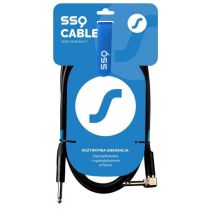 Kitsound - Ssq Jmpjmk1 Ss-1439 Cable Jack Mono - Jack Mono (ángulo De 90 Grados) 1 M Negro
