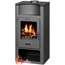 V05 - Poêle À Bois Elegance – 9,15 Kw Design Raffiné Et Chauffage Efficace