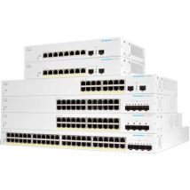 Cisco Cbs220-8fp-e-2g-eu Switch Di Rete Gestito L2 Gigabit Ethernet [10/100/1000] Supporto Power Over Ethernet [poe] Bianco (cbs220 Smart 8-port Ge 
